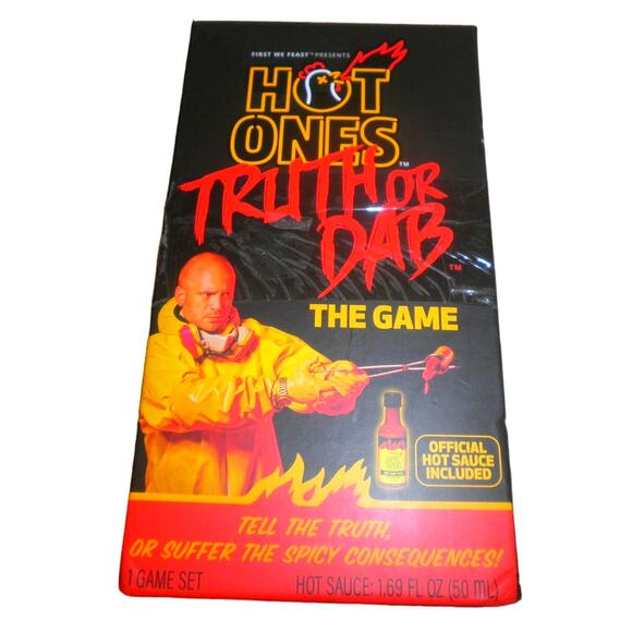 Hot Ones Truth or Dab the Game - Hot Sauce NOT Included (Ages 17+) - Picture 2 of 4